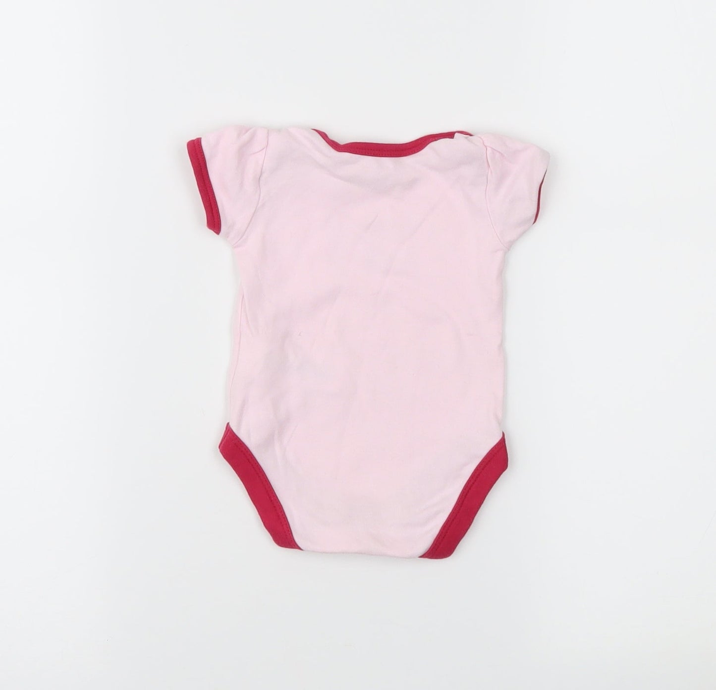 Mothercare Girls Pink   Ringer T-Shirt Size Newborn