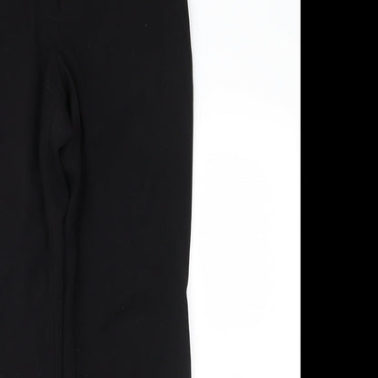Womens UK Size 12 Marks and Spencer Regular Fit  Black Trousers