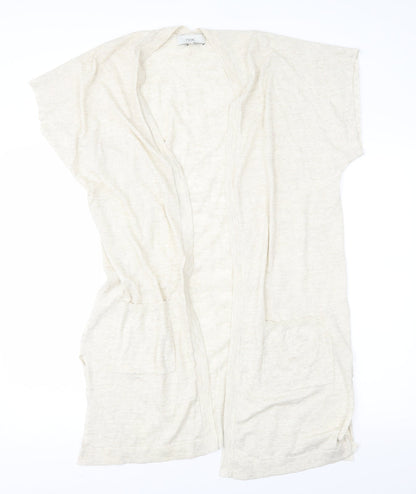 NEXT Womens Beige   Cardigan Jumper Size 10