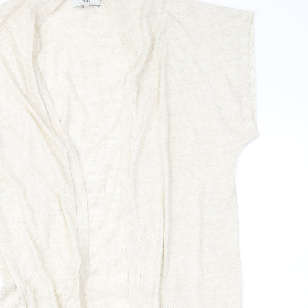 NEXT Womens Beige   Cardigan Jumper Size 10