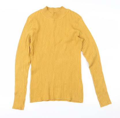 Primark Womens Yellow   Pullover Jumper Size L