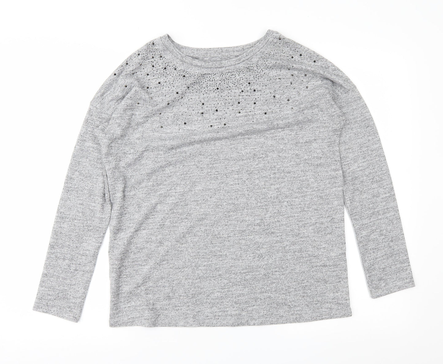 TU Womens Grey   Pullover Jumper Size 8