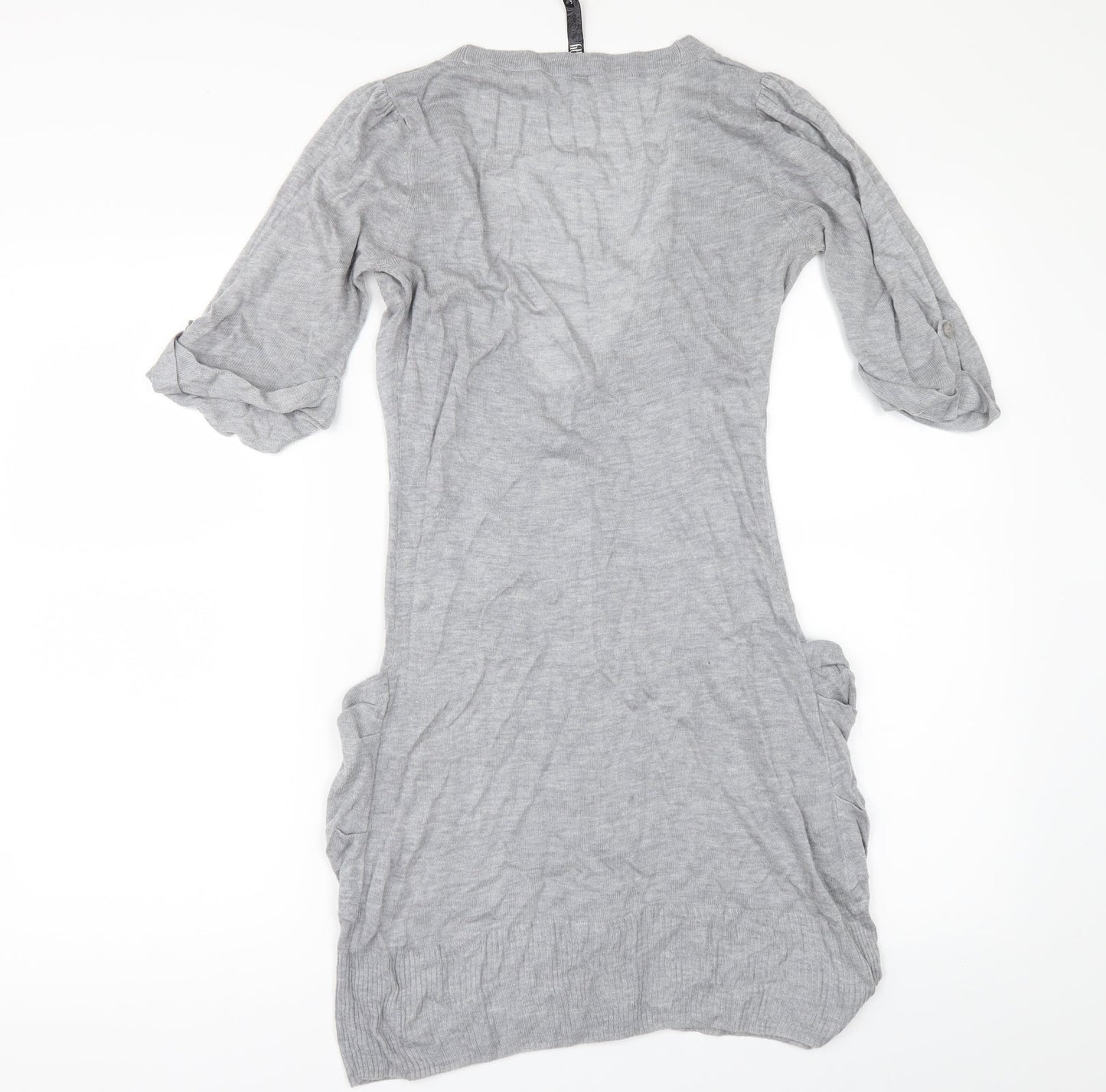 BAY Womens Grey   Cardigan Jumper Size 6