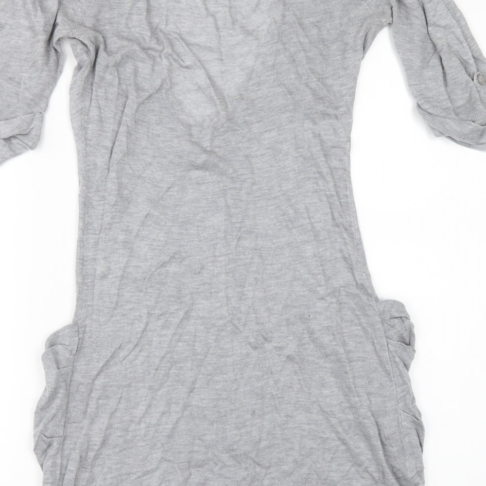 BAY Womens Grey   Cardigan Jumper Size 6