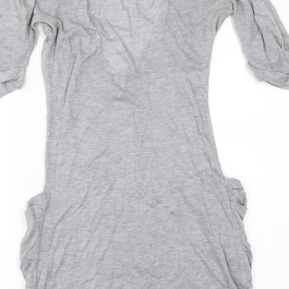BAY Womens Grey   Cardigan Jumper Size 6