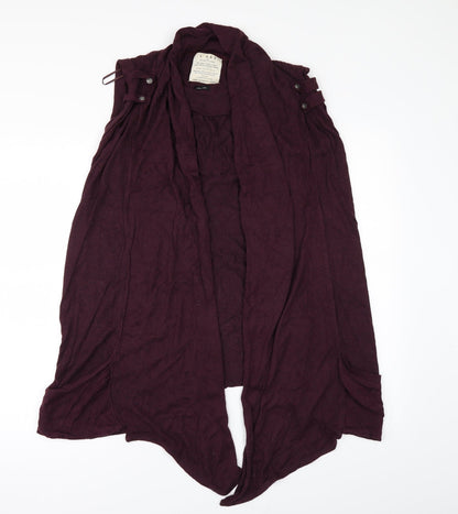 River Island Womens Red   Cardigan Jumper Size 8