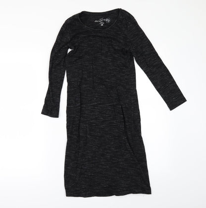 H&M Womens Black   T-Shirt Dress  Size S