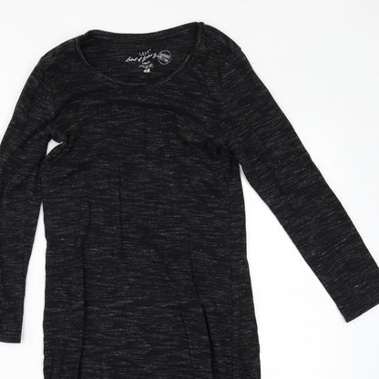H&M Womens Black   T-Shirt Dress  Size S