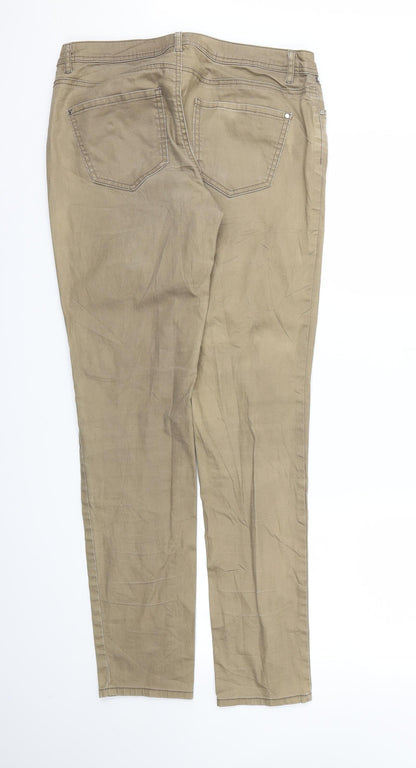 orsay  Womens Beige   Skinny Jeans Size 12 L31 in