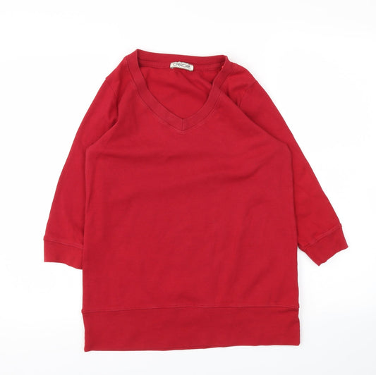 Cherokee Womens Red   Pullover Jumper Size 16