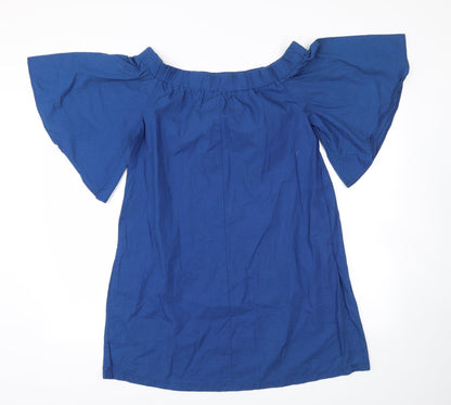 H&M Womens Blue   Jacket Dress  Size 10