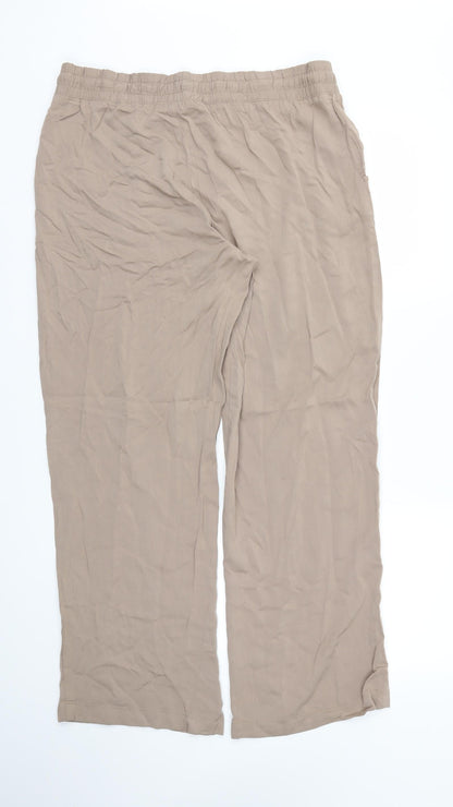 LC Waikiki Womens Beige   Trousers  Size 16 L30 in - Stretch waistband