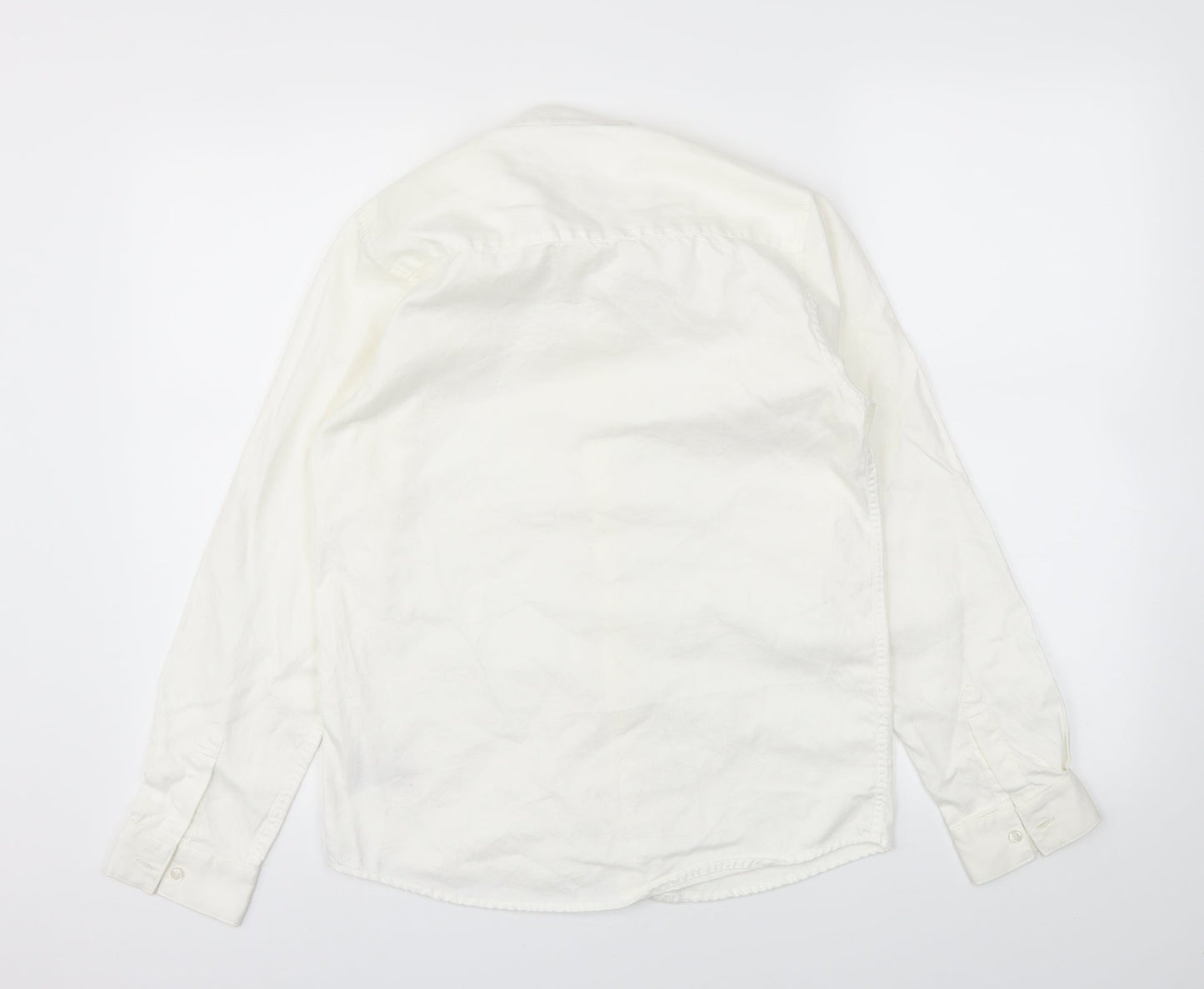Next  Boys Ivory Houndstooth  Basic T-Shirt Size 13 Years
