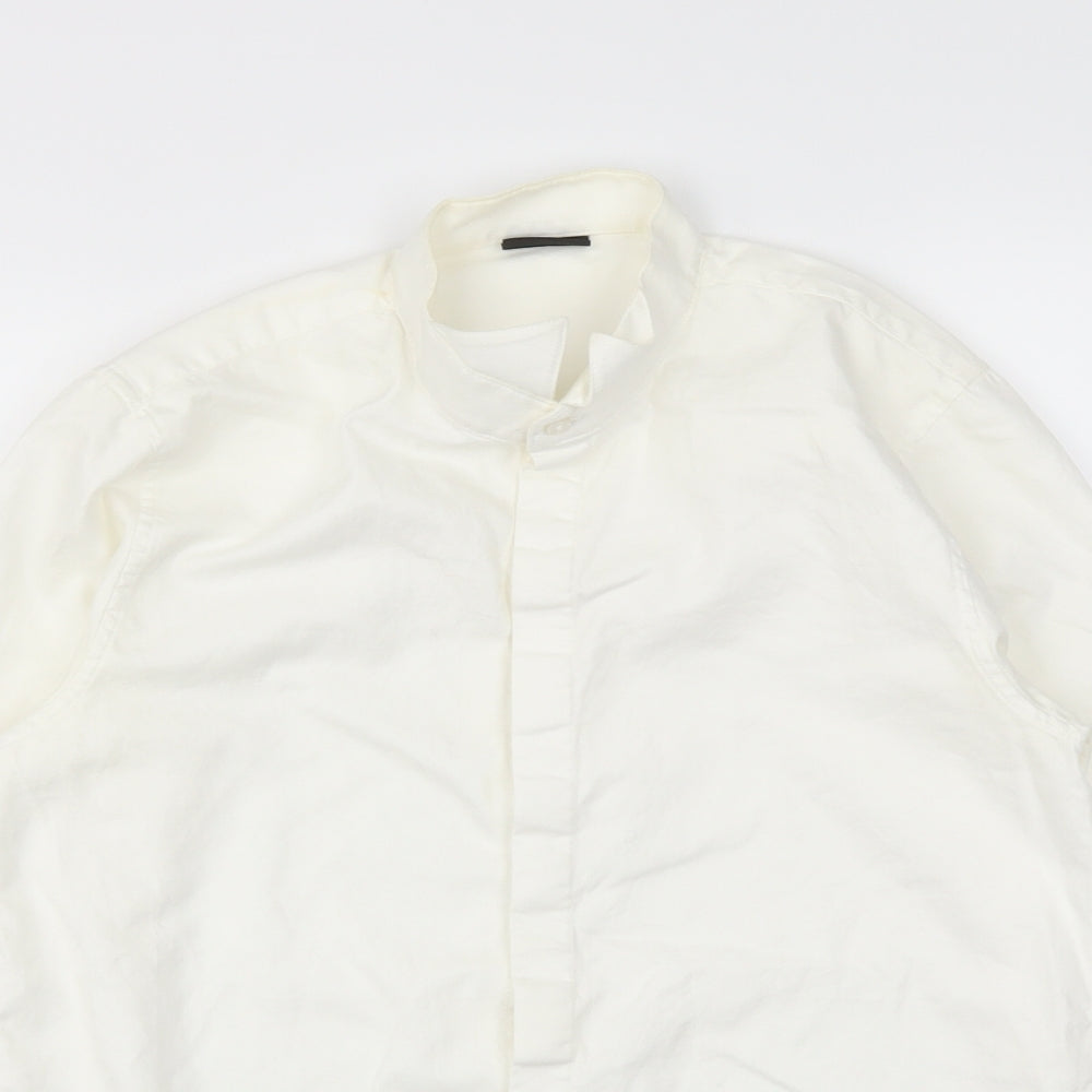 Next  Boys Ivory Houndstooth  Basic T-Shirt Size 13 Years