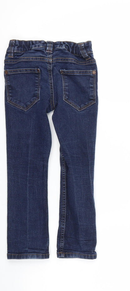 Next  Girls Blue   Straight Jeans Size 3 Years