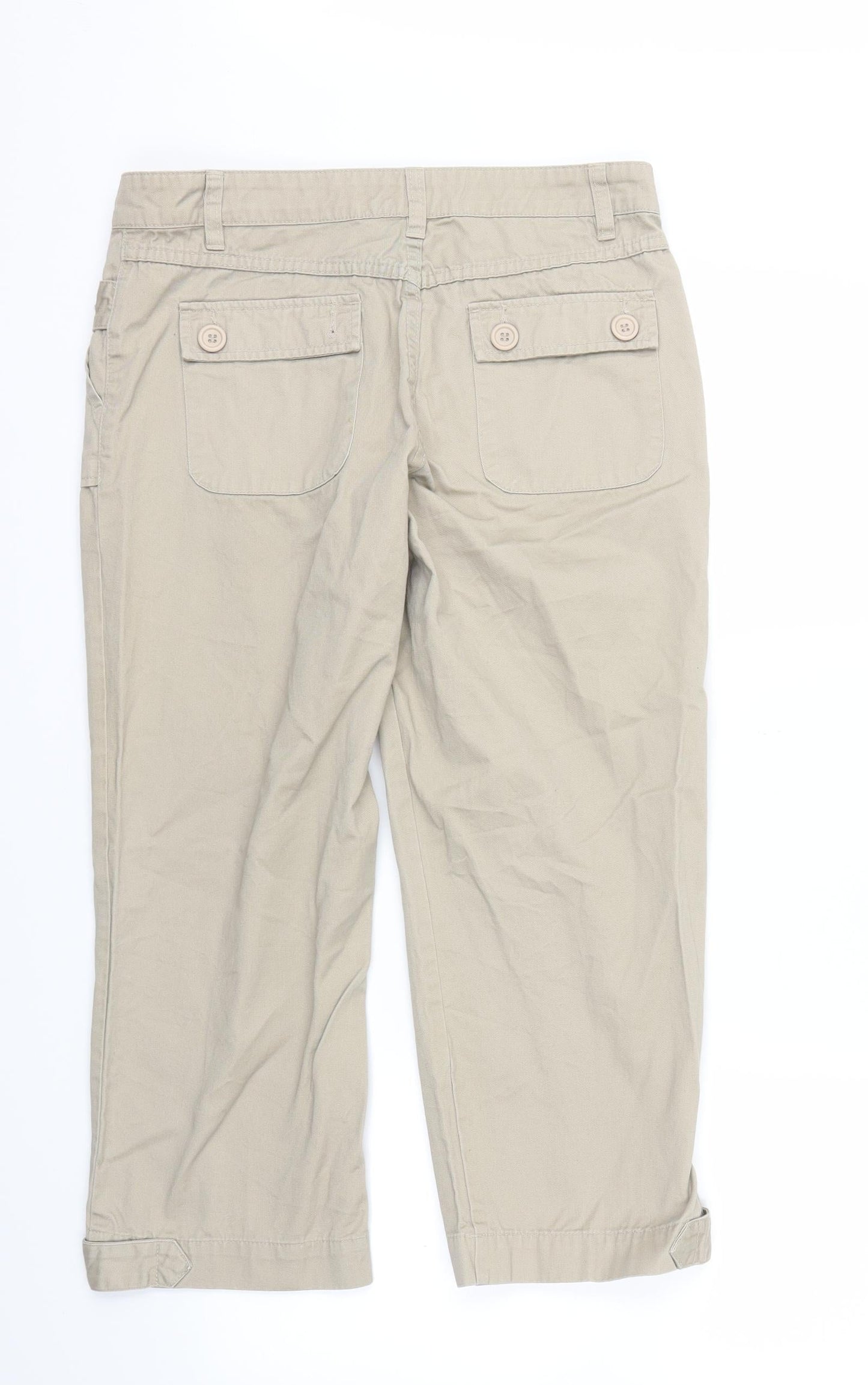 LA VIE  Womens Beige   Trousers  Size 12 L23 in