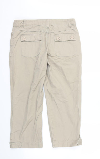 LA VIE  Womens Beige   Trousers  Size 12 L23 in