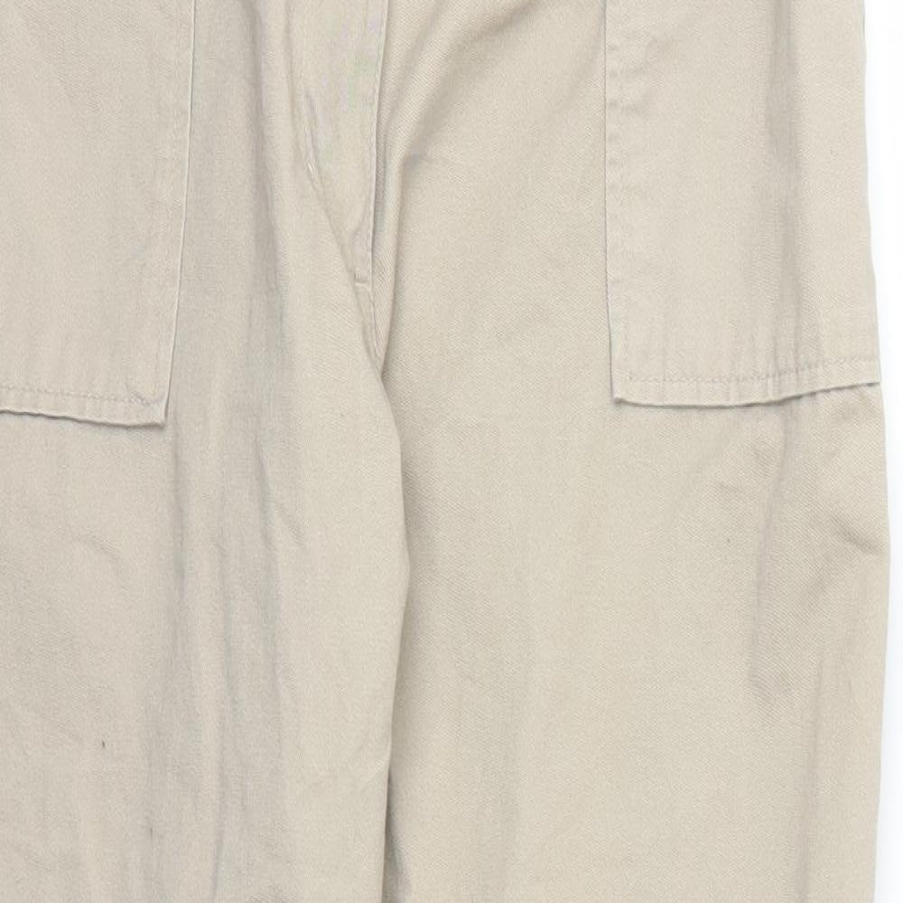LA VIE  Womens Beige   Trousers  Size 12 L23 in