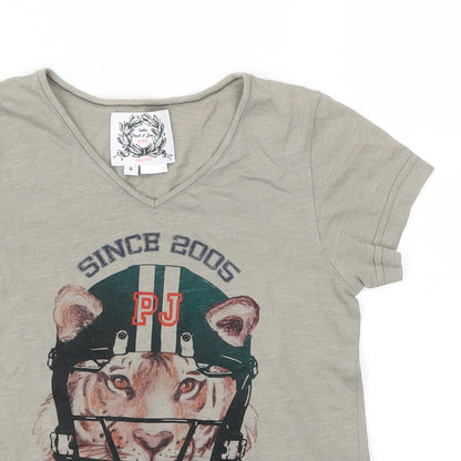 PAUL & JOE Girls Green   Basic T-Shirt Size 5 Years