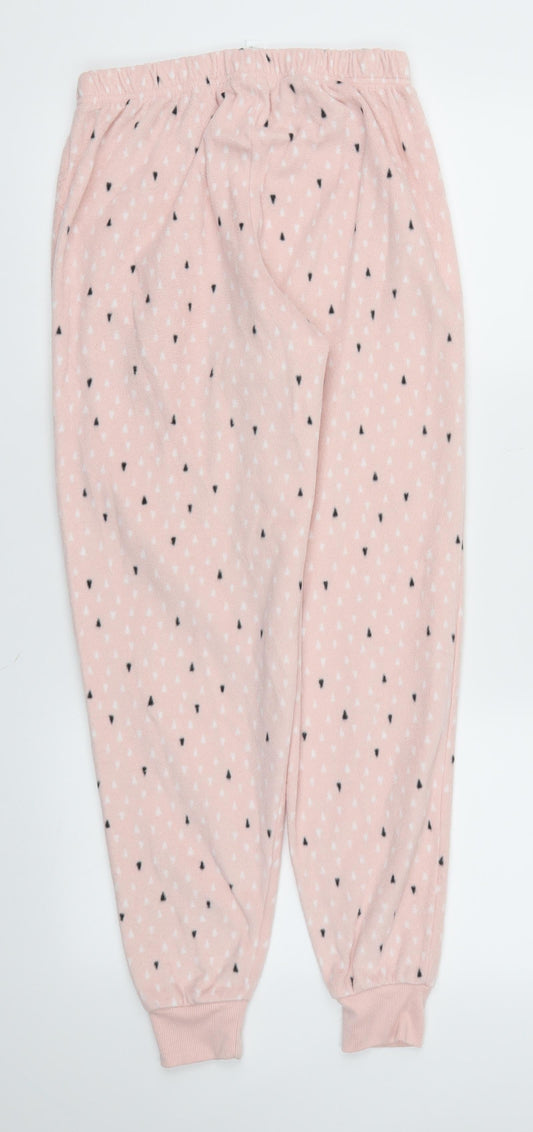 George Womens Pink Polka Dot  Trousers  Size 8 L28 in - Stretch waistband
