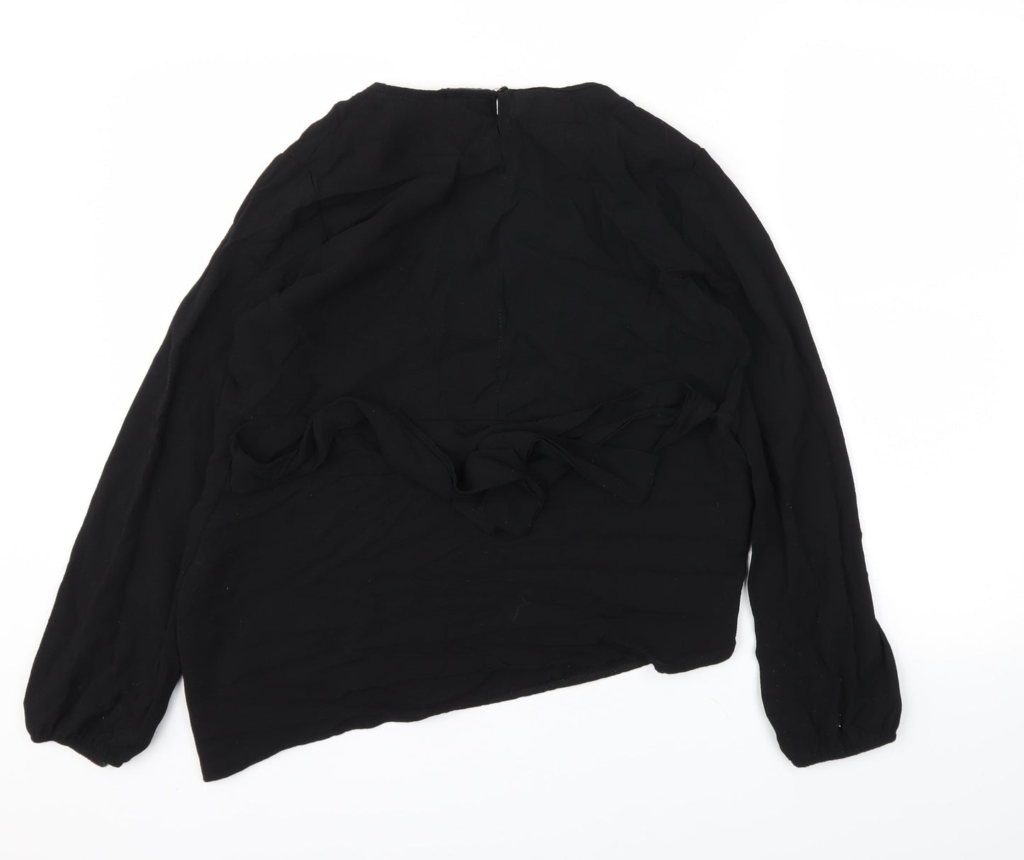 Boohoo Womens Black   Basic T-Shirt Size 14