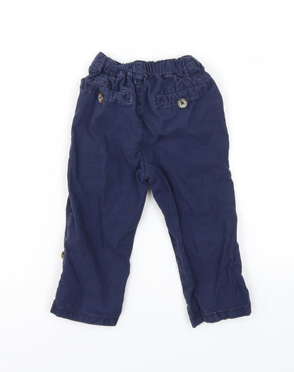 Matalan Boys Blue   Track Pants Trousers Size 12-18 Months