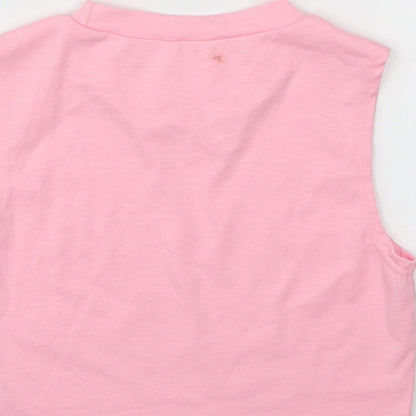 Shein  Womens Pink   Basic T-Shirt Size S