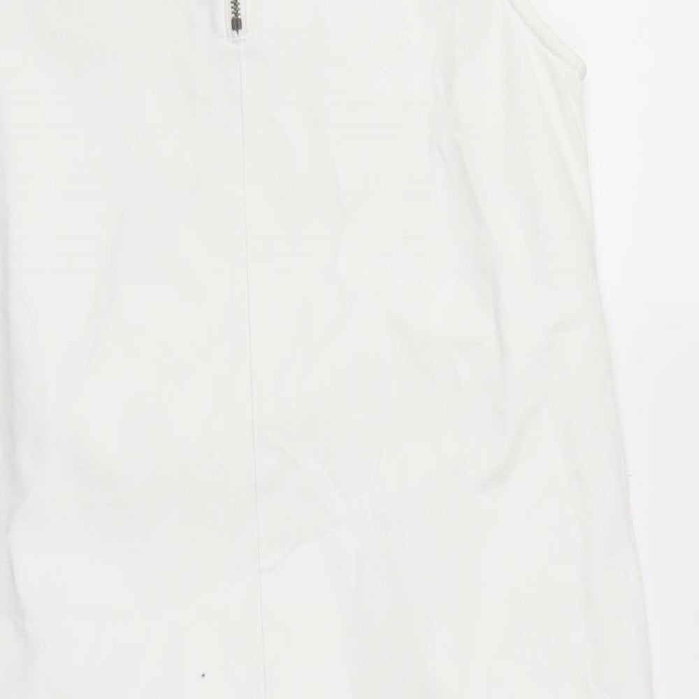 New Look Womens White   A-Line  Size 12