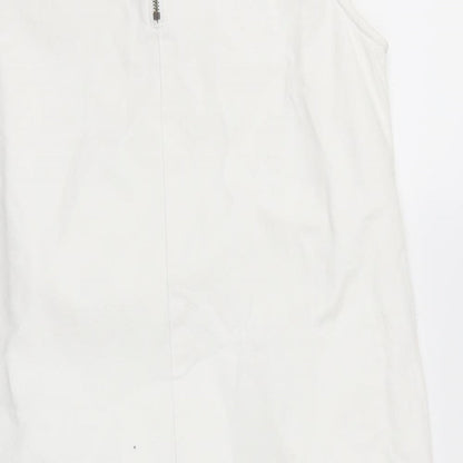 New Look Womens White   A-Line  Size 12
