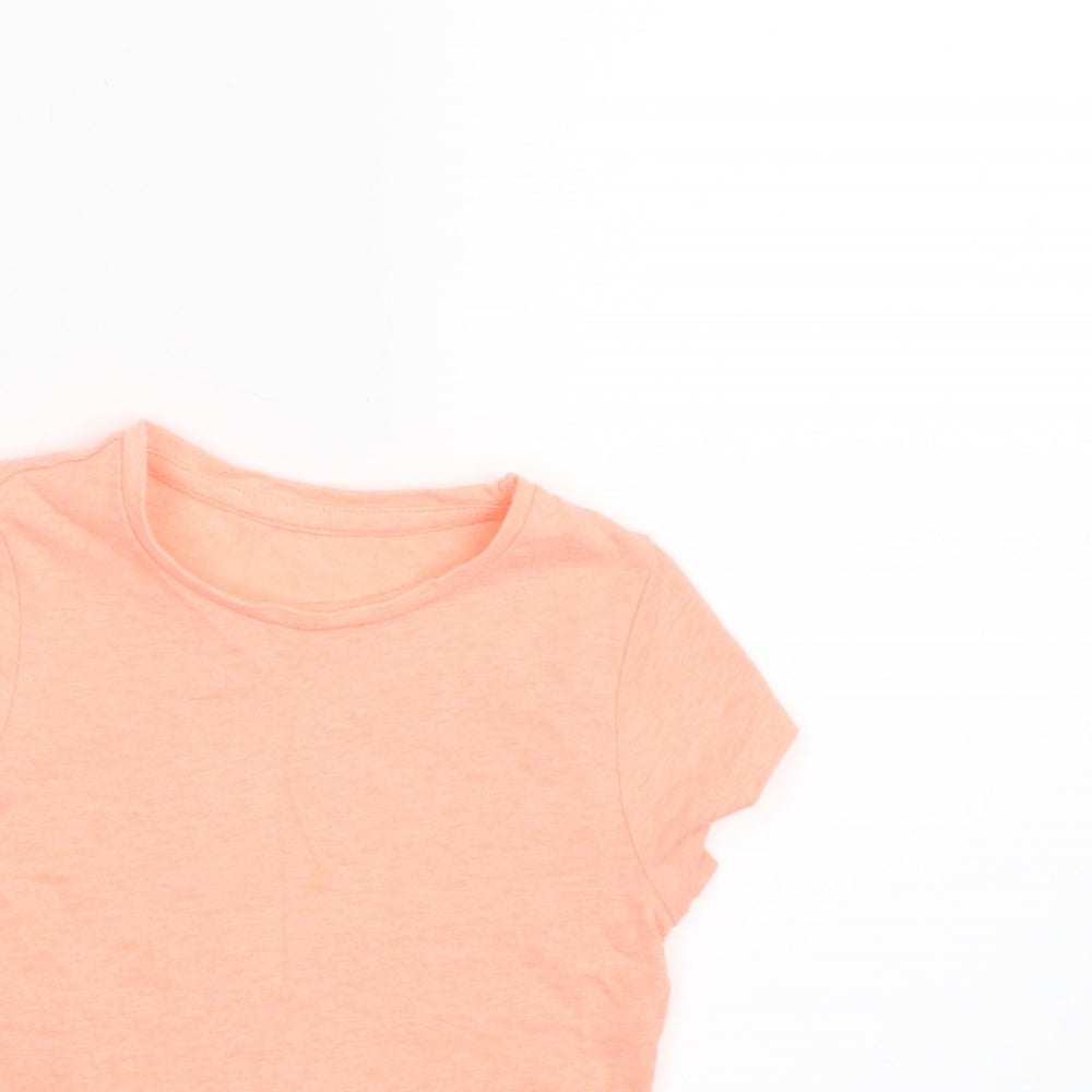 Mothercare Boys Orange   Basic T-Shirt Size 2-3 Years  - Neon