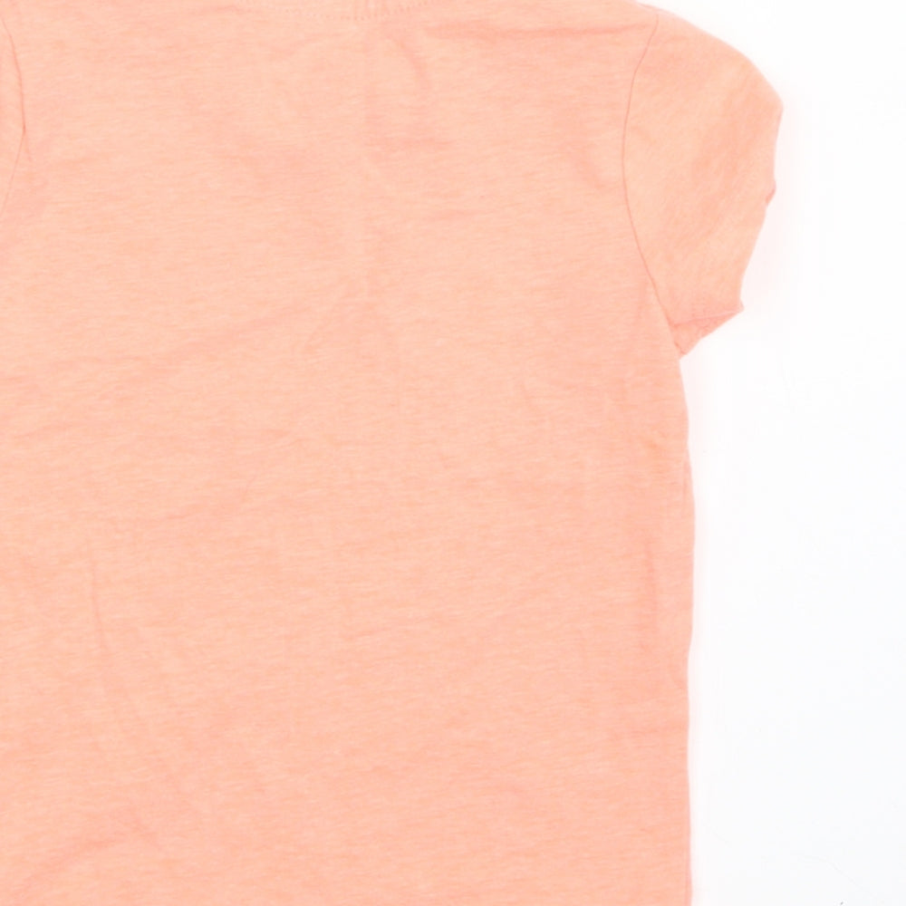 Mothercare Boys Orange   Basic T-Shirt Size 2-3 Years  - Neon