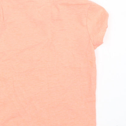Mothercare Boys Orange   Basic T-Shirt Size 2-3 Years  - Neon
