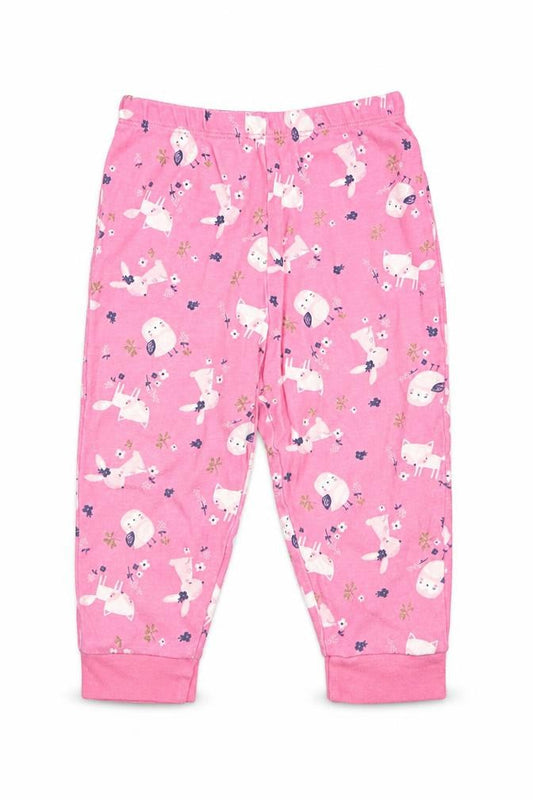 Primark Girls Pink Geometric  Capri Pyjama Pants Size 12-18 Months