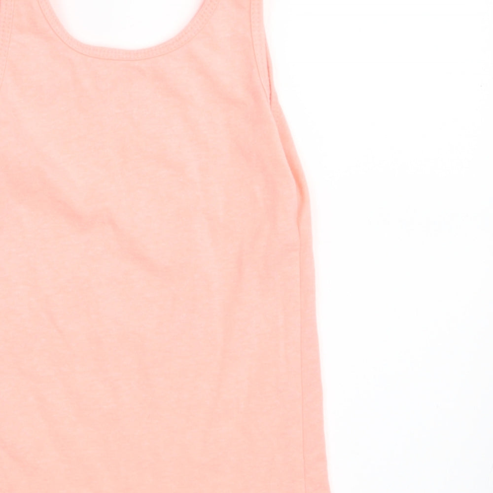 Primark Girls Orange   Basic Tank Size 5-6 Years