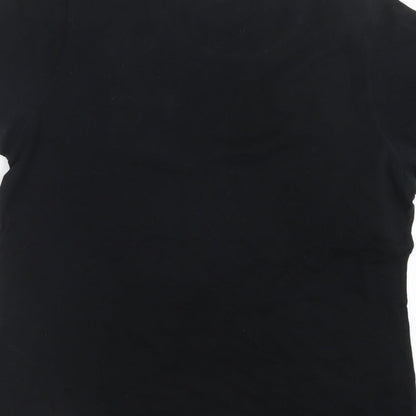 Primark Womens Black   Basic T-Shirt Size 14
