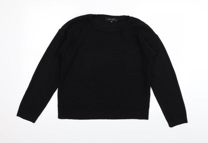 Additional front view of New Look women’s black jumper, size UK 10