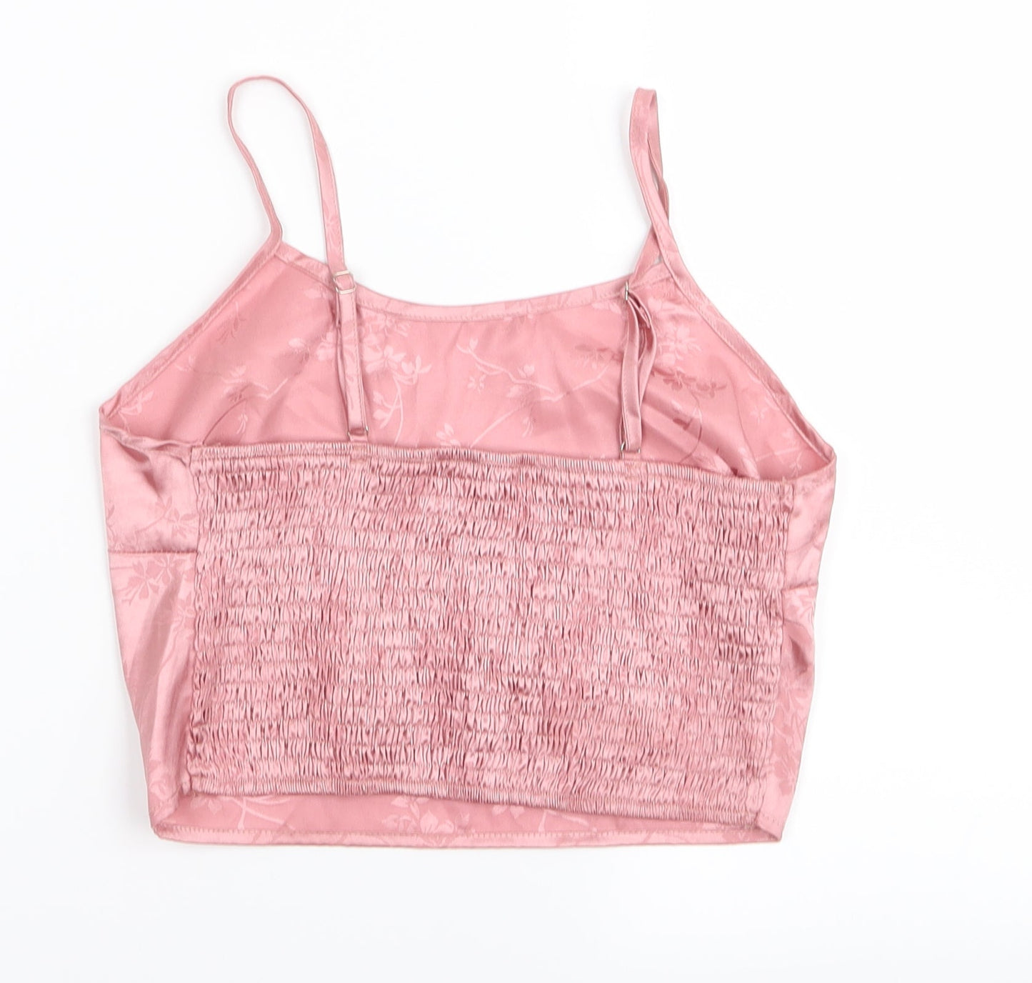 SheIn Womens Pink Floral  Camisole Tank Size M