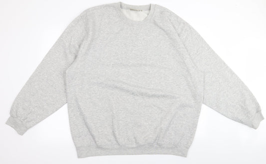 ZANTOS Mens Grey   Pullover Jumper Size 2XL
