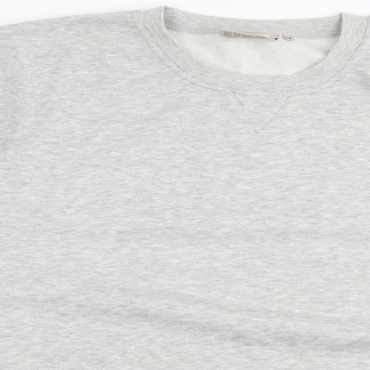 ZANTOS Mens Grey   Pullover Jumper Size 2XL