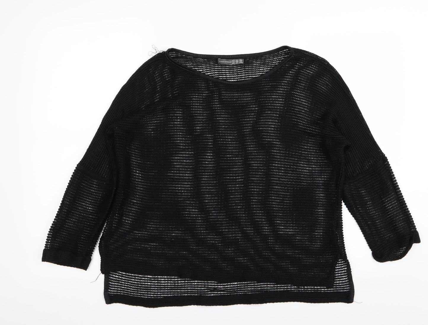 Primark Womens Black   Basic T-Shirt Size 8