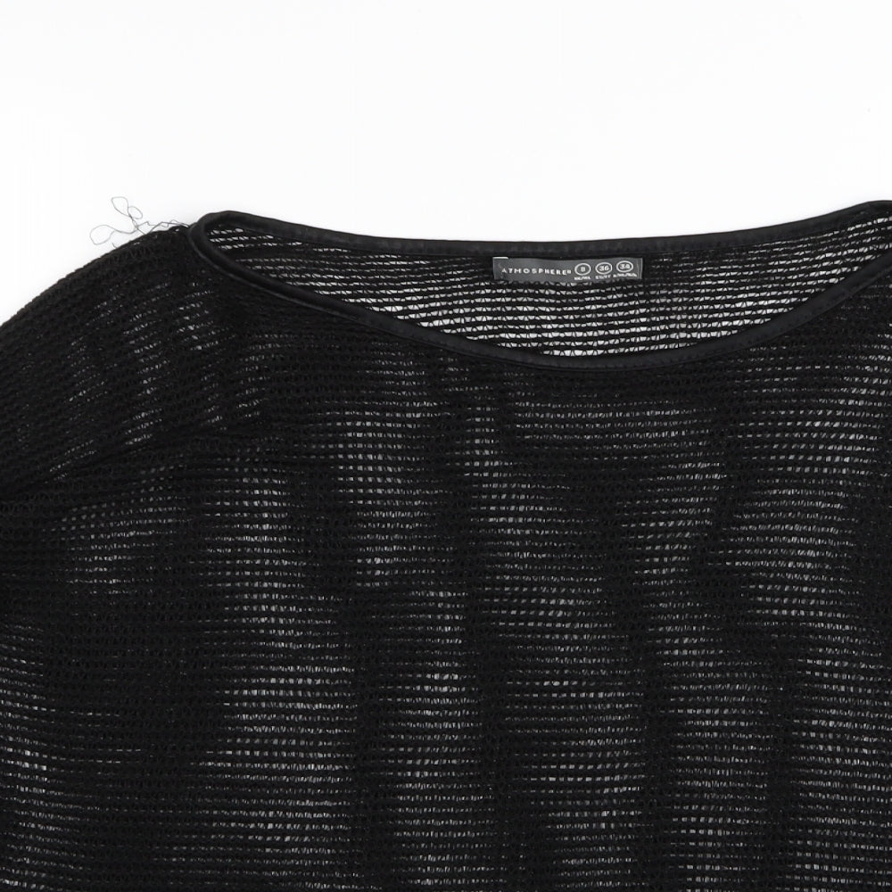 Primark Womens Black   Basic T-Shirt Size 8