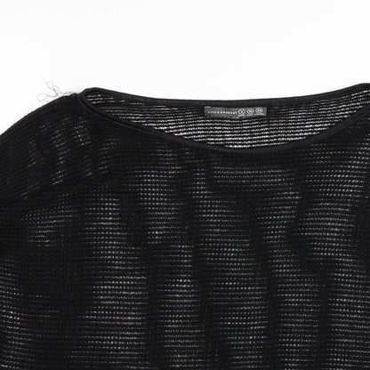 Primark Womens Black   Basic T-Shirt Size 8