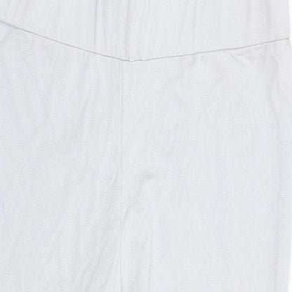 Womens UK Size 14 Missguided  Capri Blue Leggings