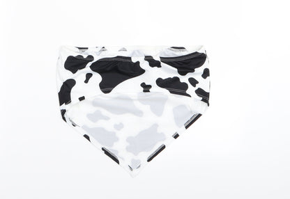 SheIn Womens White Animal Print  Basic Tank Size S  - Boob Tube