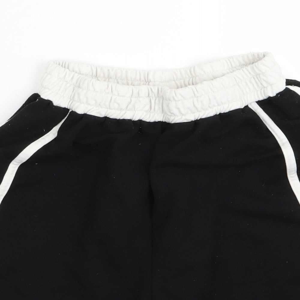 SheIn Womens Black   Sweat Shorts Size S - Stretch waistband