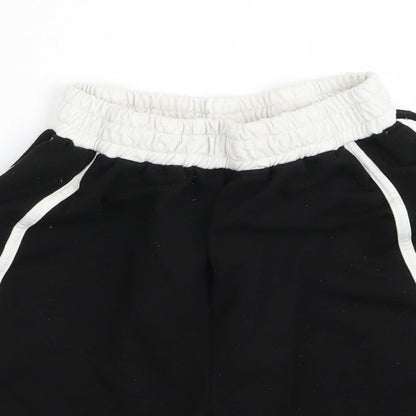 SheIn Womens Black   Sweat Shorts Size S - Stretch waistband