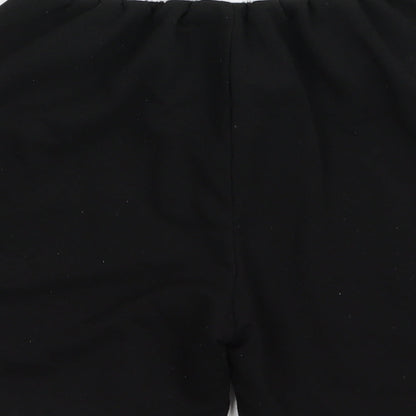 SheIn Womens Black   Sweat Shorts Size S - Stretch waistband