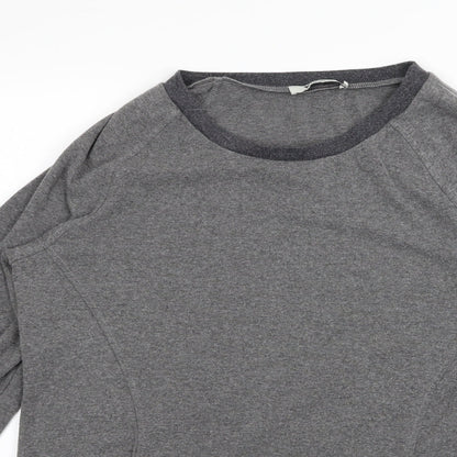Womens UK Size L Yidarton Grey Basic T-Shirt