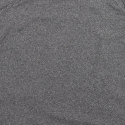 Womens UK Size L Yidarton Grey Basic T-Shirt