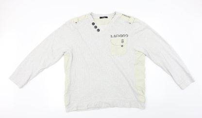 George  Mens Grey   Pullover Jumper Size XL